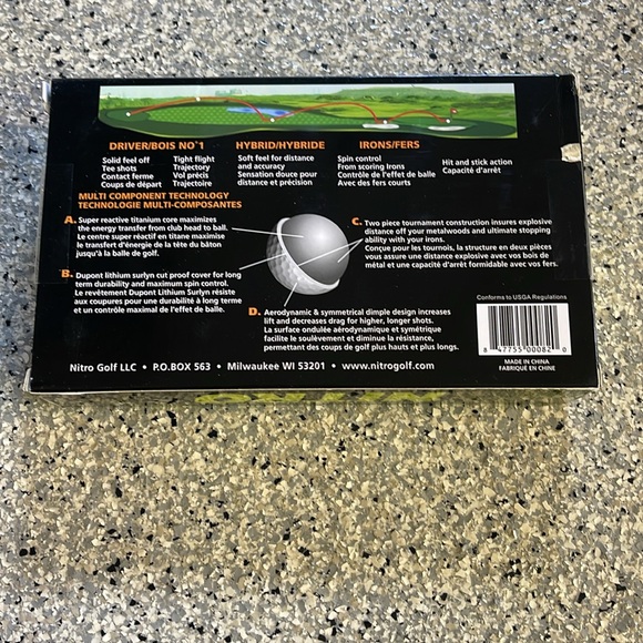 Ultimate Distance Nitro Golf Balls - Picture 2 of 2